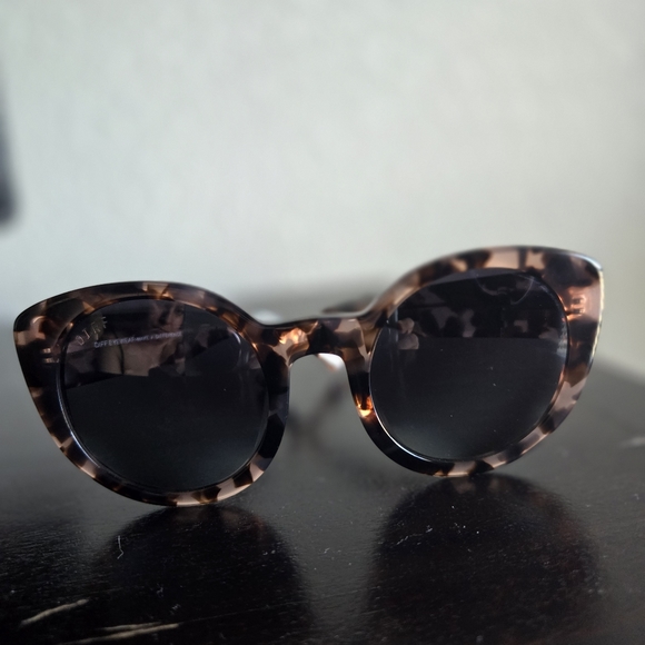 Diff Eyewear Accessories Diff Eyewear Luna Polarized Leopard Print
